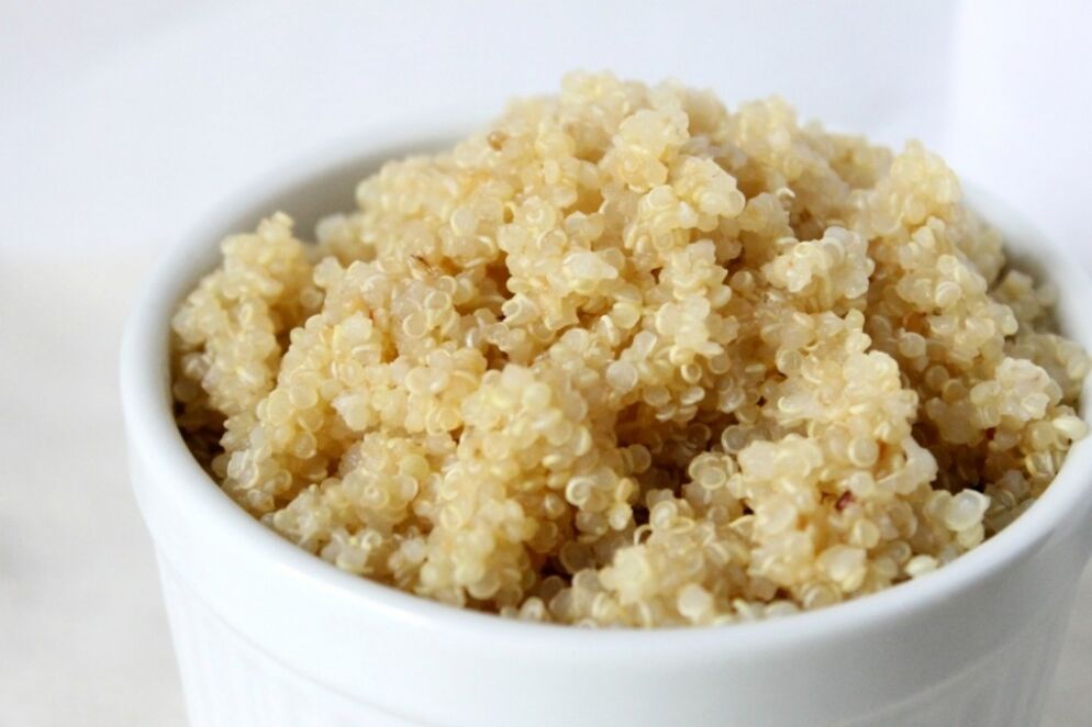 Quinoa fir d'6 Bléieblieder Diät