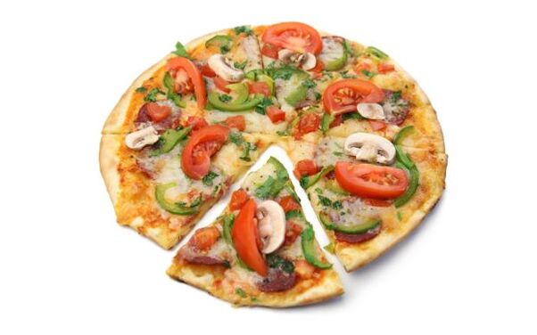 Diät Pizza fir Gewiichtsverloscht Doheem