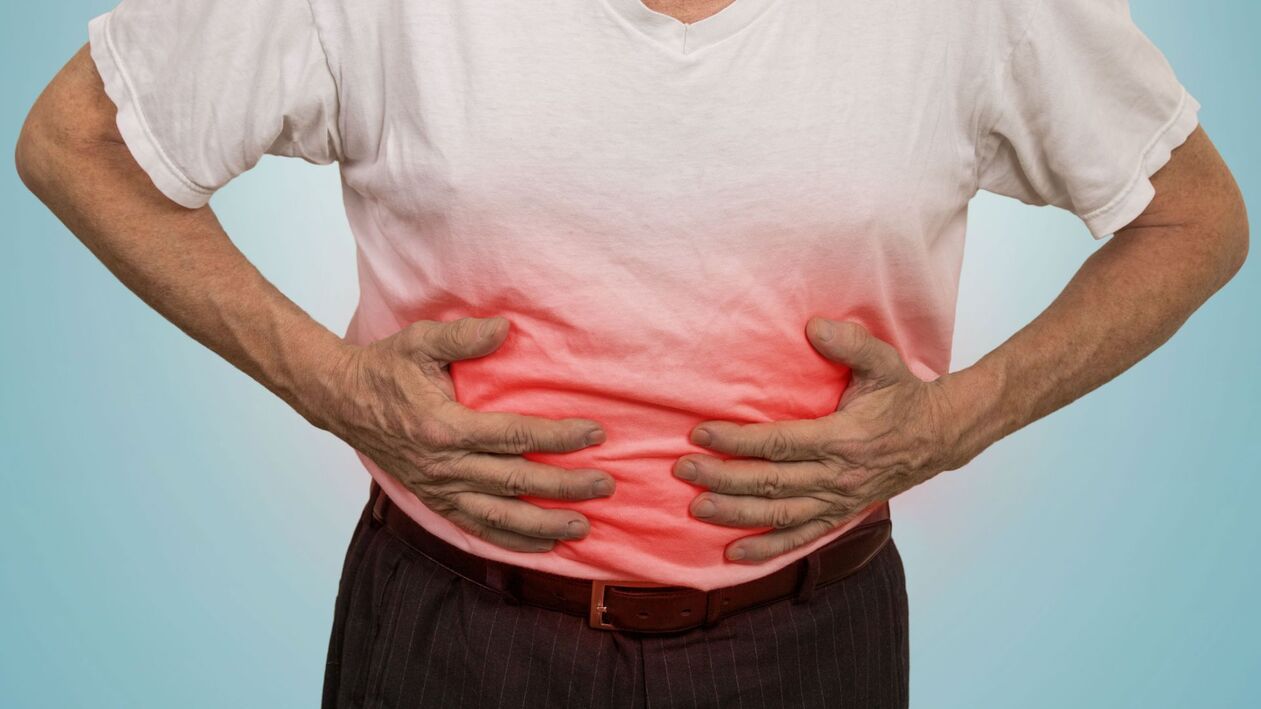 Bauchschmerzen mat Pankreatitis