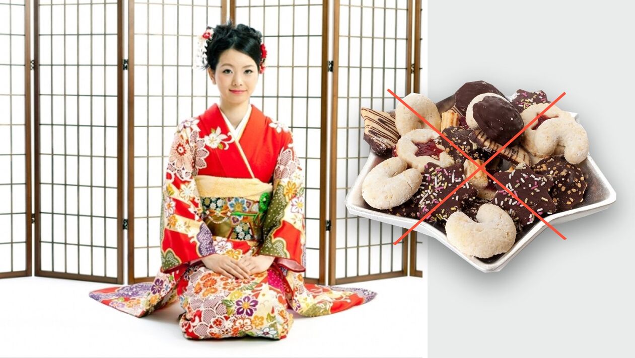 Verbueden Séissegkeeten op der japanescher Diät